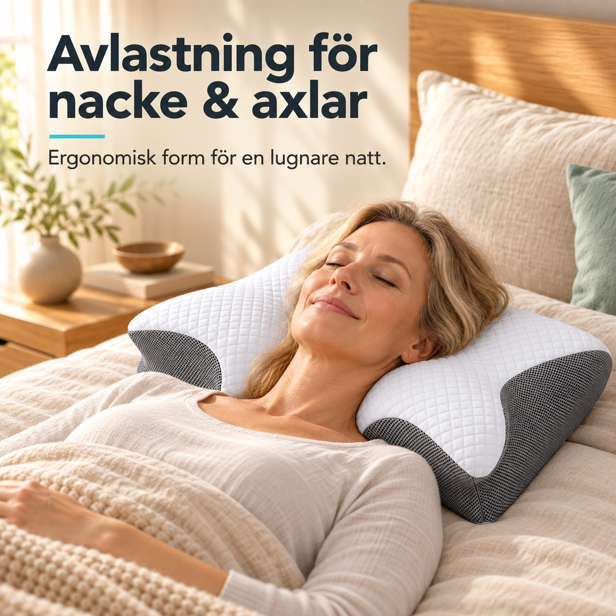 Somnera™ – Ergonomisk Nackkudde