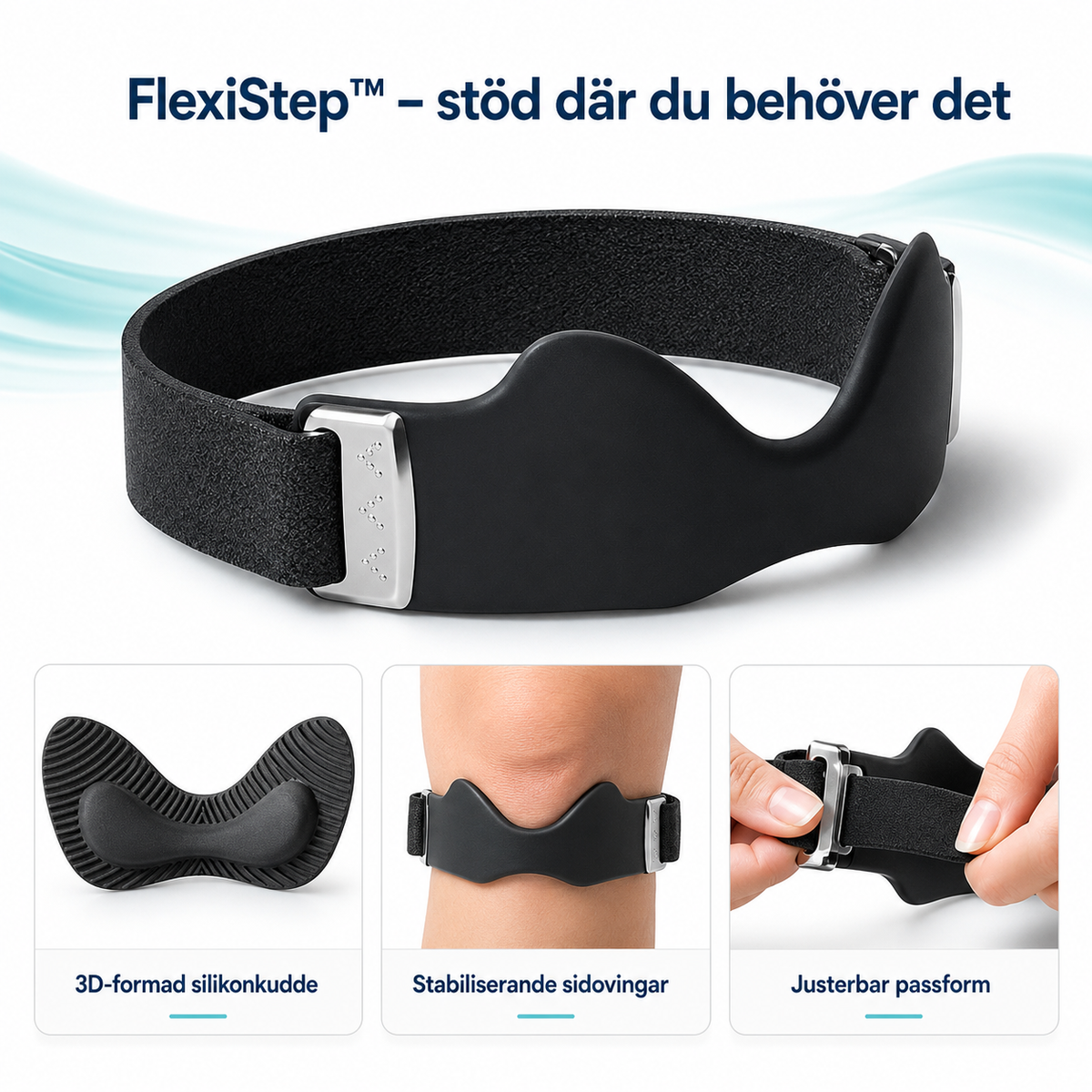 FlexiStep™ – Avlastande knästöd